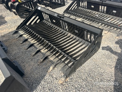 All-Star 80 in Rock Skid Steer Bucket (Unused)