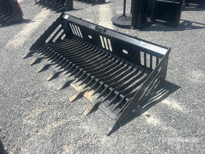 All-Star 80 in Rock Skid Steer Bucket (Unused)