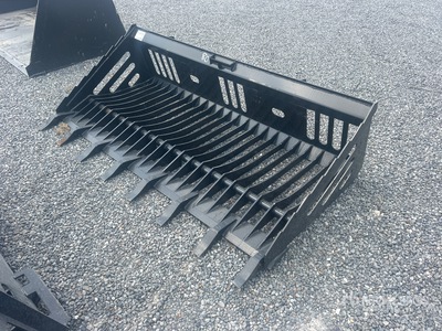 All-Star 80 in Rock Skid Steer Bucket (Unused)