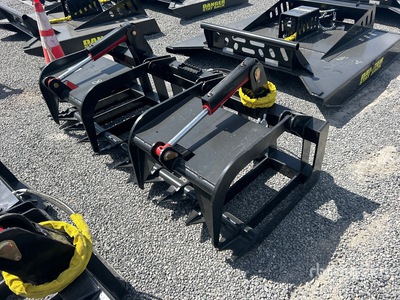 All-Star 80 in Heavy Duty Root Skid Steer Grapple