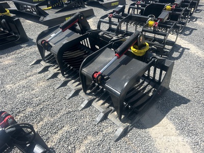 All-Star 80 in Heavy Duty Rock Skid Steer Grapple (Unused)