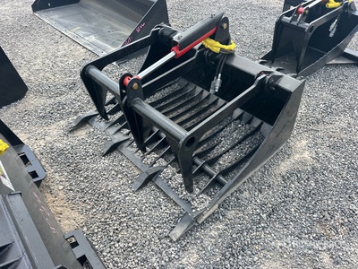 All-Star 48 in Rock Skid Steer Grapple