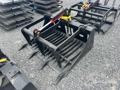 All-Star 48 in Rock Skid Steer Grapple (Unused)
