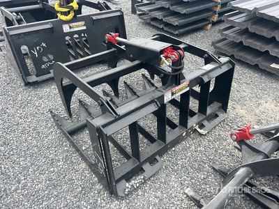 All-Star 48 in Root Skid Steer Grapple (Unused)