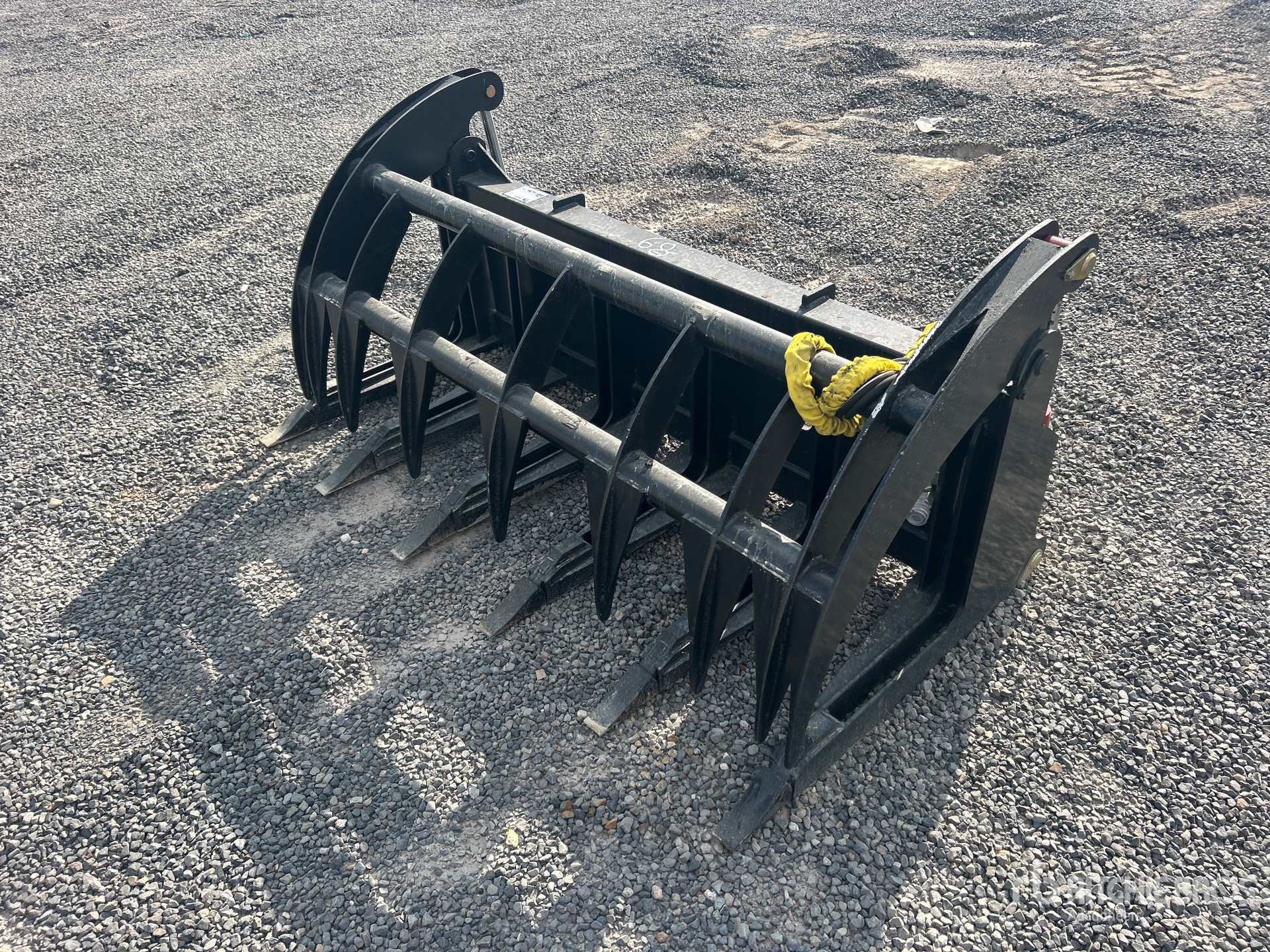 Mid-State 68 in Root Rake Skid Steer Grapple (Unused)