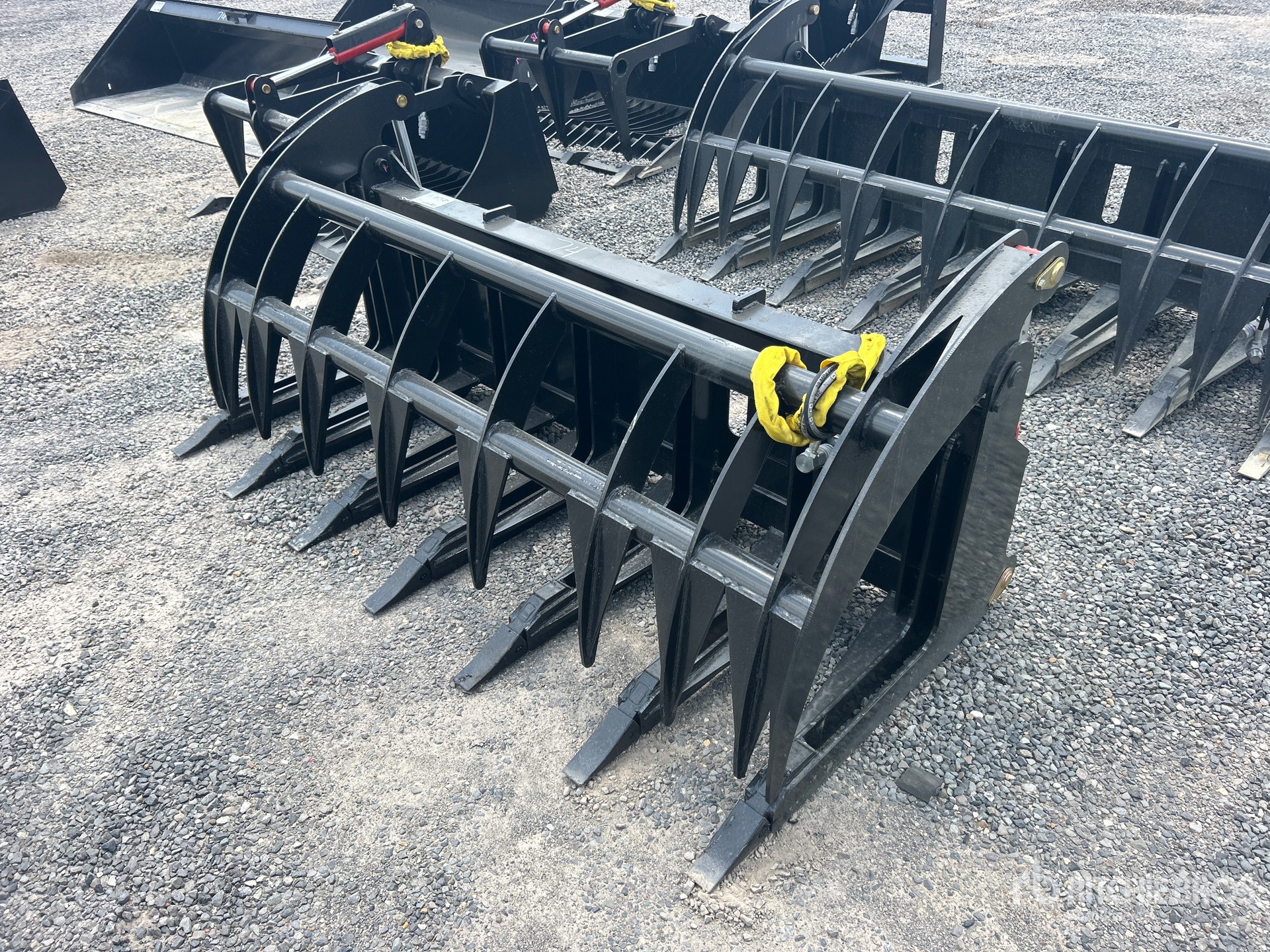All-Star 74 in Heavy Duty Skid Steer Root Rake (Unused)