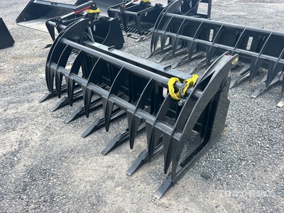 All-Star 74 in Heavy Duty Skid Steer Root Rake (Unused)