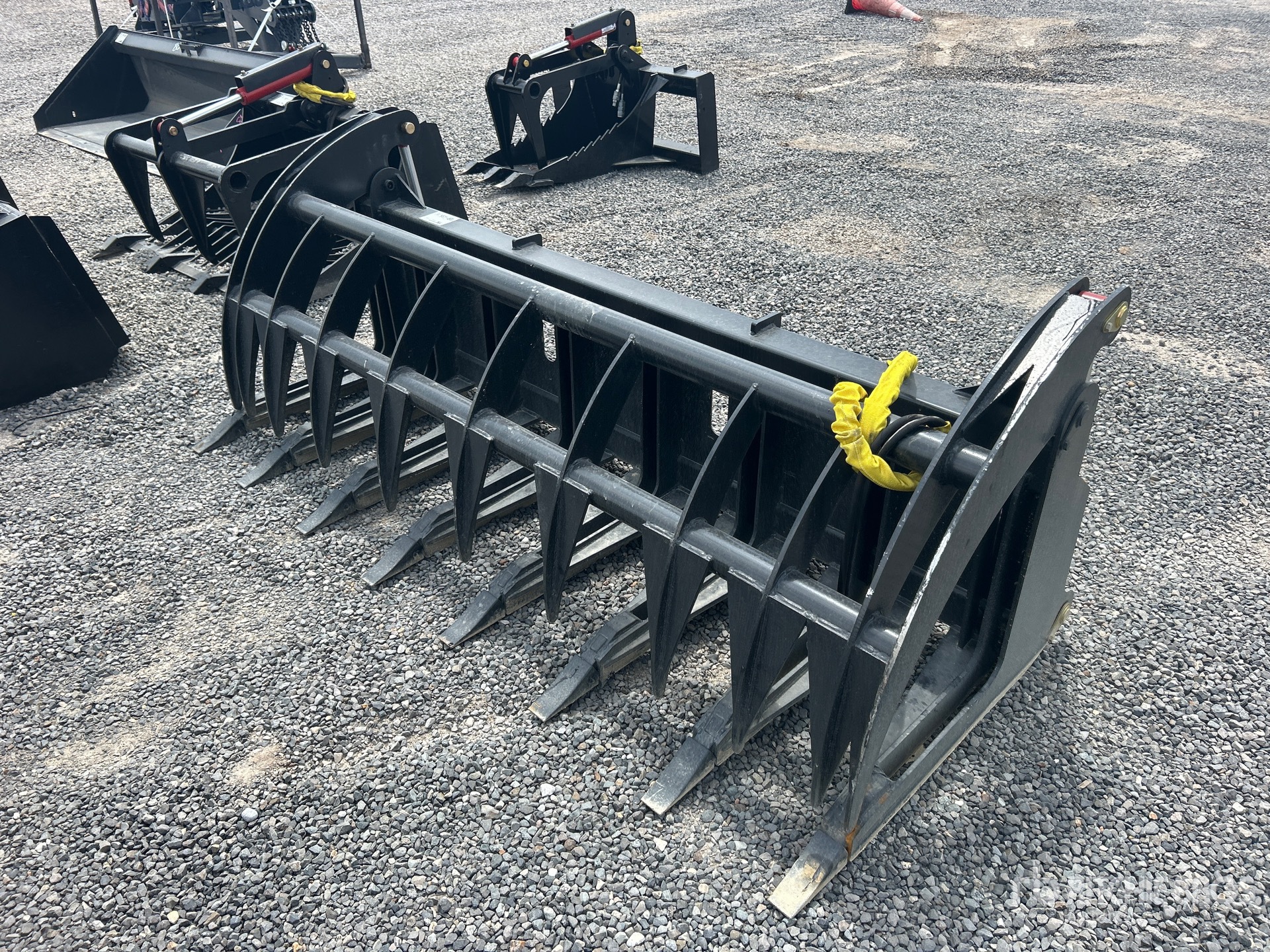 All-Star 84 in Heavy Duty Skid Steer Root Rake (Unused)