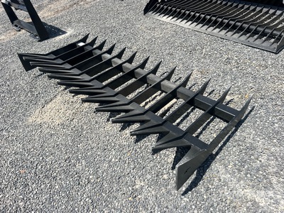 All-Star 84 in Skid Steer Root Rake (Unused)
