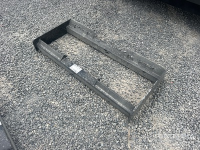 All-Star Skid Steer Attachment Mounting Plate (Unused)