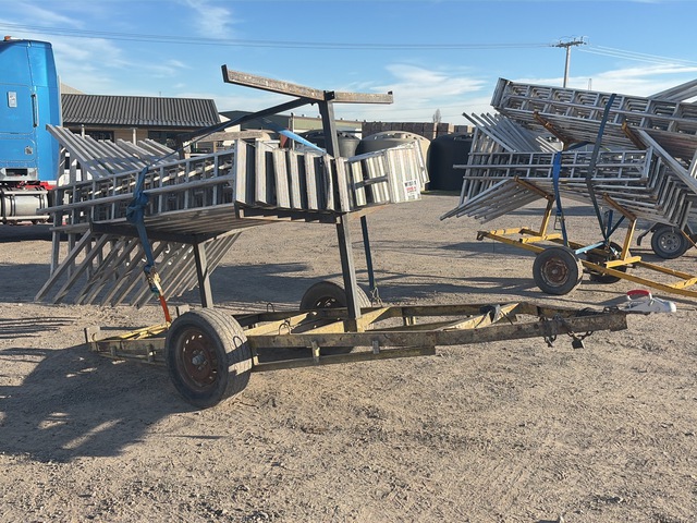 Custom Built Ladder Trailer