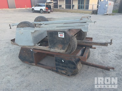 Quantity of (2) SNT Orchard Trailer معدات زراعية متنوعة