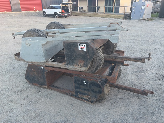 Quantity of (4) SNT Orchard Trailer