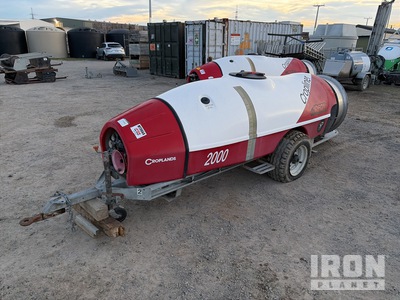 2012 Croplands 2000 Cropliner S/A Air- Blast رشاشة من نوع السحب