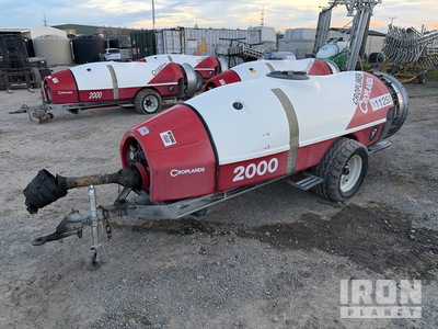 2015 Croplands 2000 Cropliner S/A Air- Blast رشاشة من نوع السحب