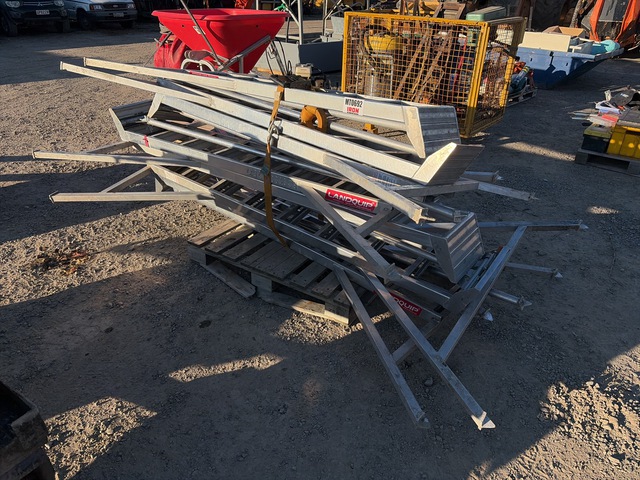 Quantity of (8) Landquip Allight Ladder