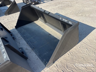 Mid-State 72 in Snow & Litter Skid Steer Bucket (Unused)