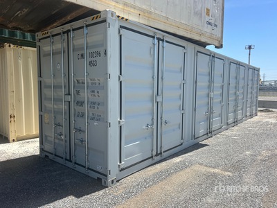 2025 40 ft High Cube Multi-Door Conteneur de stockage