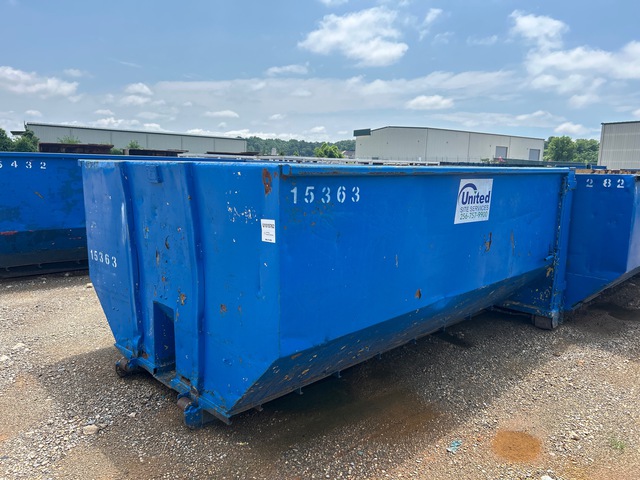 12 ft 15 cyd Roll-Off Container