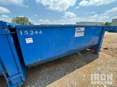 12 ft 15 cyd Roll-Off Container
