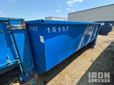12 ft 15 cyd Roll-Off Container