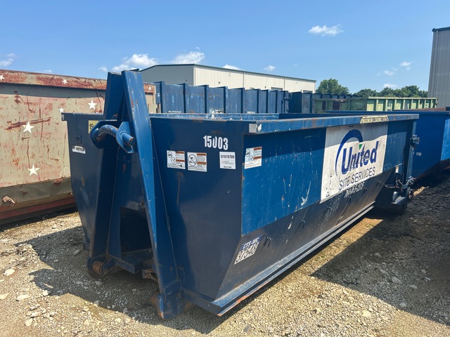 13 ft 15 cyd Roll-Off Container