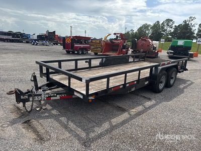 2017 Big Tex 14PI-20BK 20 ft T/A Trailer utilitario