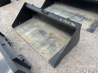 Mid-State 68 in Low Profile Skid Steer Bucket (Unused)