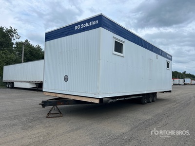 2013 32 ft x 12 ft Portable Tri/A Portable Toilet