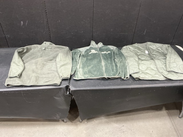 (27) Cold Weather Jackets, (4) Coat Liners & (1) Parka Liner