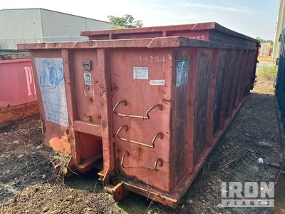 Quantity of (2) 22 ft 30 cyd Roll-Off Container