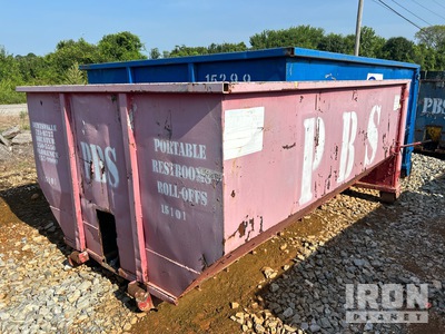 Quantity of (2) 12 ft 15 cyd Roll-Off Container