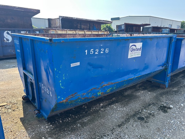 12 ft Roll-Off Container