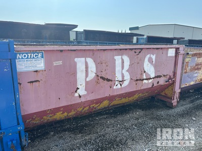 12 ft 15 cyd Roll-Off Container
