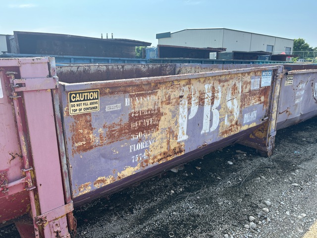 12 ft 15 cyd Roll-Off Container 12 ft 15 cyd Roll-Off Container