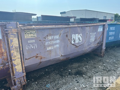 12 ft 15 cyd Roll-Off Container