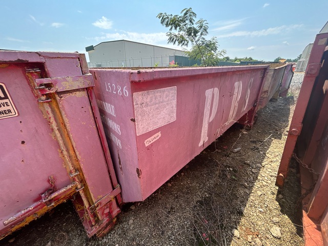 12 ft 15 cyd Roll-Off Container
