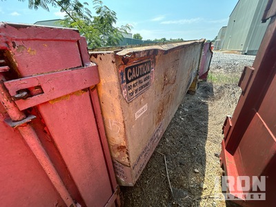 12 ft 15 cyd Roll-Off Container