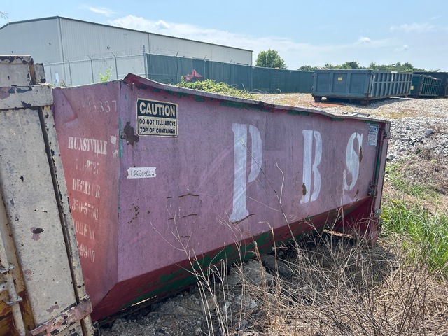 12 ft 15 cyd Roll-Off Container 12 ft 15 cyd Roll-Off Container