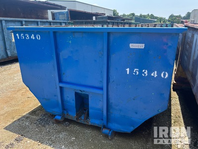 12 ft 15 cyd Roll-Off Container