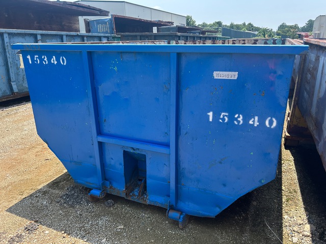 12 ft 15 cyd Roll-Off Container