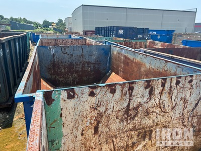 12 ft 15 cyd Roll-Off Container