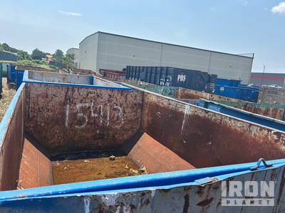 12 ft 15 cyd Roll-Off Container