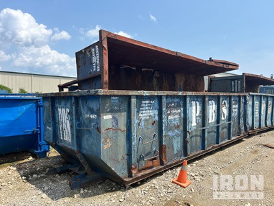 Quantity of (2) 22 ft Roll-Off Container