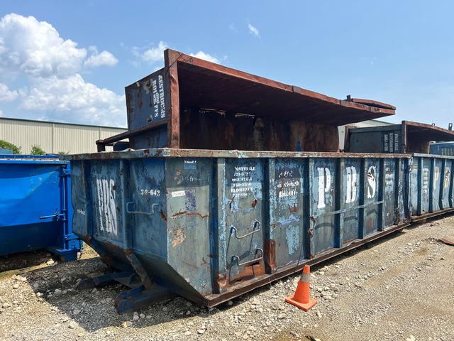 Quantity of (2) 22 ft Roll-Off Container