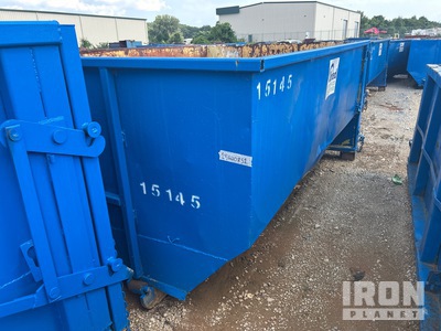 12 ft 15 cyd Roll-Off Container