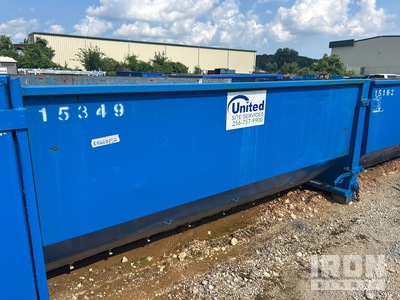 12 ft 15 cyd Roll-Off Container
