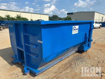 12 ft 15 cyd Roll-Off Container