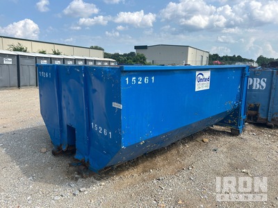 12 ft 15 cyd Roll-Off Container
