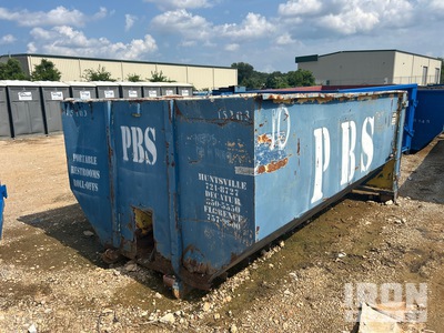 12 ft 15 cyd Roll-Off Container